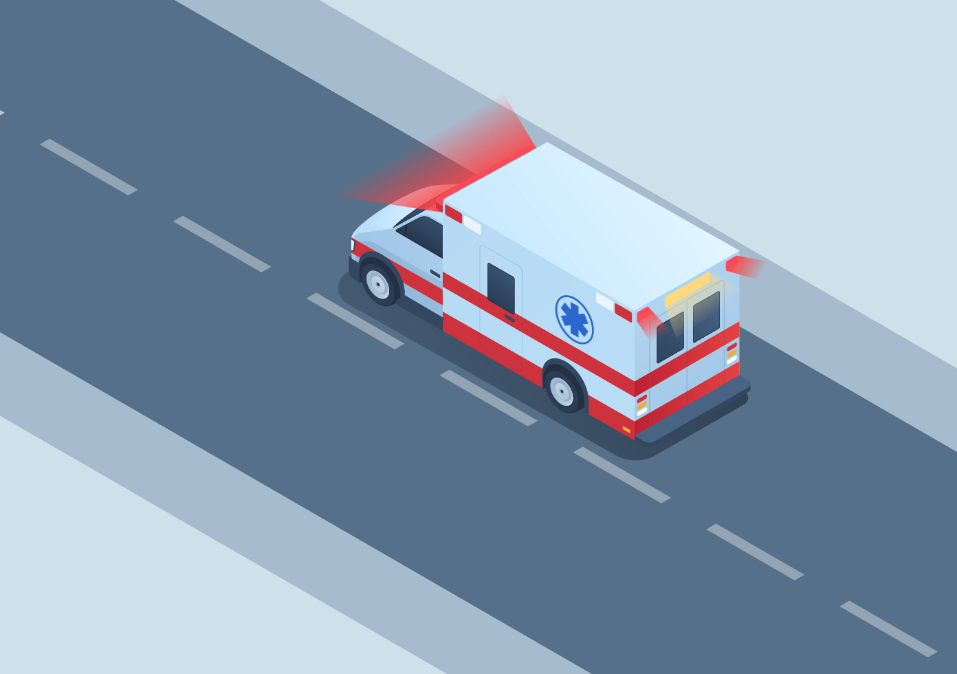 Dealing with particular situations - How can you identify emergency vehicles?